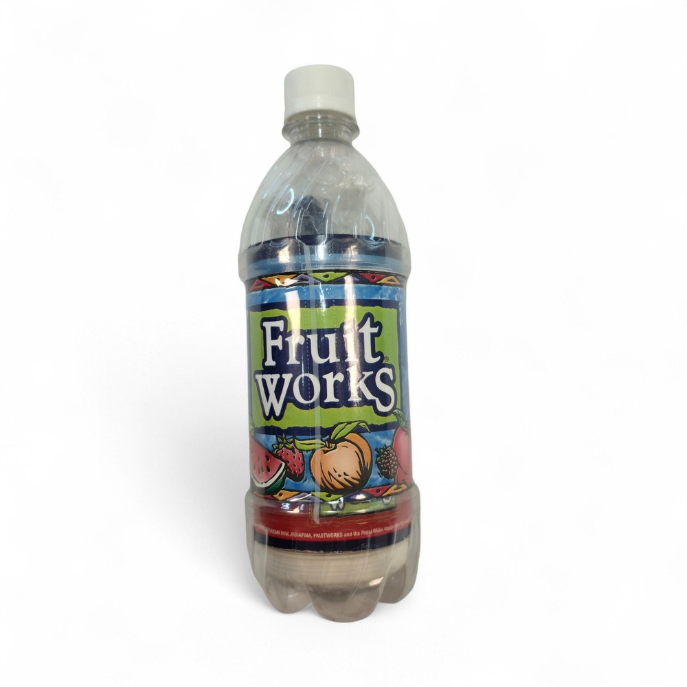 Pepsi FruitWorks Vend-A-Win Bottle Promo 1990s Sealed Winner‎ T-Shirt Inside VTG